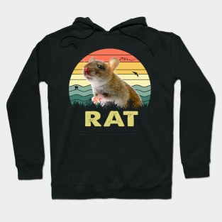 Rat Sassy Rat Shirt Playful Purr-fection Hoodie